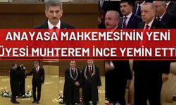 İnce, andiçerek görevine başladı(VİDEO)