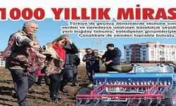 Karakılçık Buğdayı toprakla buluştu