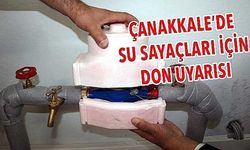 Su sayacı ve tesisat için don uyarısı!