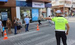 Çanakkale’de yayalara, yaya geçidi eğitimi (VİDEO)