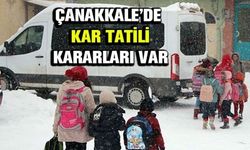Çanakkale’de okullar için tatil kararı açıklandı!