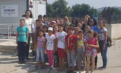 Yaz Okulu öğrencileri Atıksu Arıtma Tesisi'nde