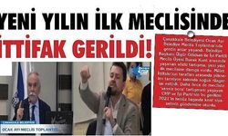 Belediye Meclisi yeni yılın ilk toplantısında gerildi!