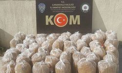 Çanakkale’de 140 kilogram tütün ele geçirildi