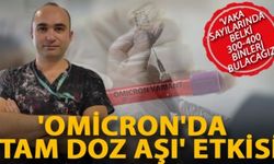 'Omicron'da 'tam doz aşı' etkisi (VİDEO)