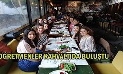 Öğretmenler kahvaltıda buluştu