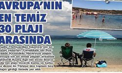 Bozcaada Akvaryum, Avrupa’nın en temiz 30 plajı arasında 