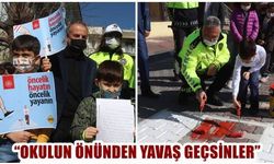 Minik öğrencinin ‘kırmızı çizgi’ isteği yerine getirildi