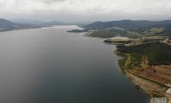 Çanakkale Bayramiç Barajı, Kaz Dağları'nın bereketiyle doldu (VİDEO)