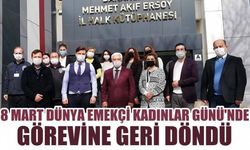 Kütüphane Müdürü Coşar, Çanakkale’deki görevine geri döndü