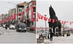 Çanakkale bayraklarla donatıldı