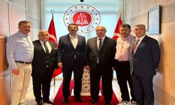 Ticaret Borsası'ndan Cumhuriyet Başsavcısı Şahin'e ziyaret