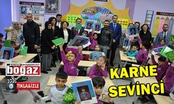 83 bin 689 öğrenci karne aldı! (VİDEO)