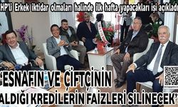 'Esnafın ve çiftçinin aldığı kredilerin faizleri silinecek'