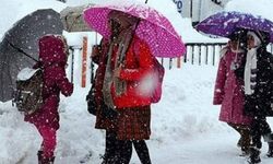 Bazı ilçelerde taşımalı eğitime kar tatili!