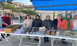  Okula destek olmak için kermes düzenlediler 