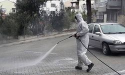 Dardanos ve Güzelyalı'da dezenfeksiyon çalışması
