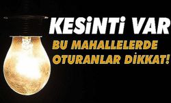 Çanakkale'de 3 günlük elektrik kesintileri!