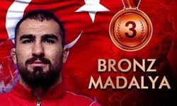 Feyzullah Aktürk bronz madalya kazandı