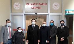 Palyatif Servisi hasta kabulüne başladı