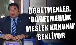 Öğretmenler, ‘Öğretmenlik Meslek Kanunu’ bekliyor