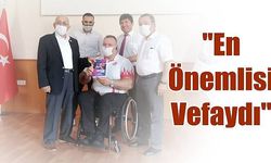 'En önemlisi vefaydı'