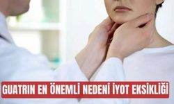 Guatrın en önemli nedeni iyot eksikliği