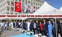 Dört gözle beklenen Şehit Yakınları ve Gazi Evi’nin açılışı gerçekleştirildi