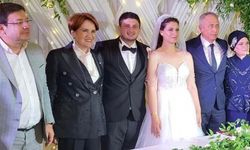 Akşener, Çanakkale'de nikah şahidi oldu