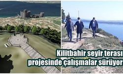 Kilitbahir seyir terası projesinde çalışmalar sürüyor