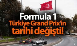 Formula 1 Türkiye Grand Prix tarihlerinde değişiklik