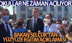 Bakan Selçuk: 'Şu andaki bakış açımız okulların 6 Eylül tarihinde açılması yönünde'