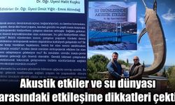 Akustik etkiler ve su dünyası arasındaki etkileşime dikkatleri çekti