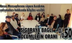 Sigaraya Bağlı Ölümlerin Oranı yüzde 50