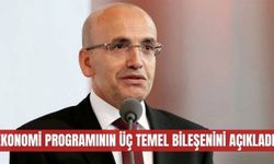 Bakan Şimşek ekonomi programının üç temel bileşenini açıkladı