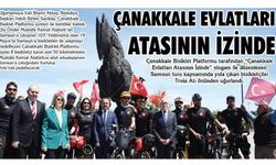 Çanakkale'nin Evlatları Atasının İzinde