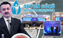 Bakan Pakdemirli, 'Suyun Gücünü Milletle Buluşturmaya Devam Edeceğiz'