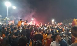 Çanakkale’de Galatasaray şampiyonluğu coşkusu (VİDEO)