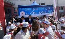 Çanakkale'de sağlık için süt