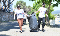 Çanakkale'de Plogging Şampiyonası düzenlendi