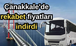 Çanakkale'de rekabet fiyatları indirdi