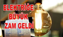 Elektriğe büyük zam geldi