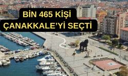 Bin 465 kişi Çanakkale'yi seçti