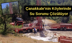 Çanakkale’nin köylerinde su sorunu çözülüyor