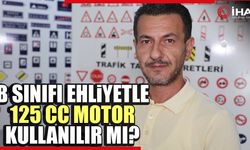 B Sınıfı Ehliyete 125 cc dahil mi? (VİDEO)