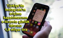 Instagram'ın erişime kapatılmasının faturası 1,9 milyar lira