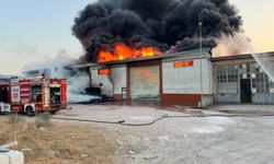 Yeni Sanayi Sitesi’nde korkutan yangın