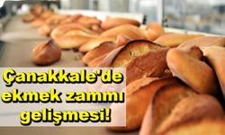 Çanakkale'de ekmek zammı gelişmesi!