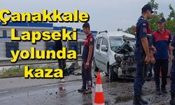 Çanakkale-Lapseki yolunda kaza