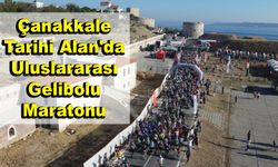 Çanakkale Tarihi Alan'da Uluslararası Gelibolu Maratonu (VİDEO)